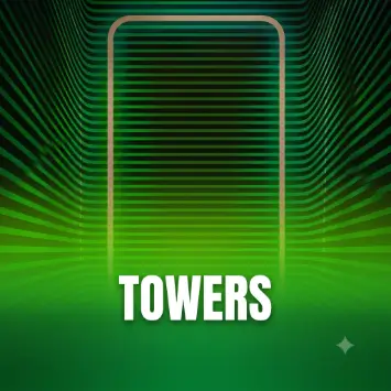 Permainan Crash Towers di 21Red Casino